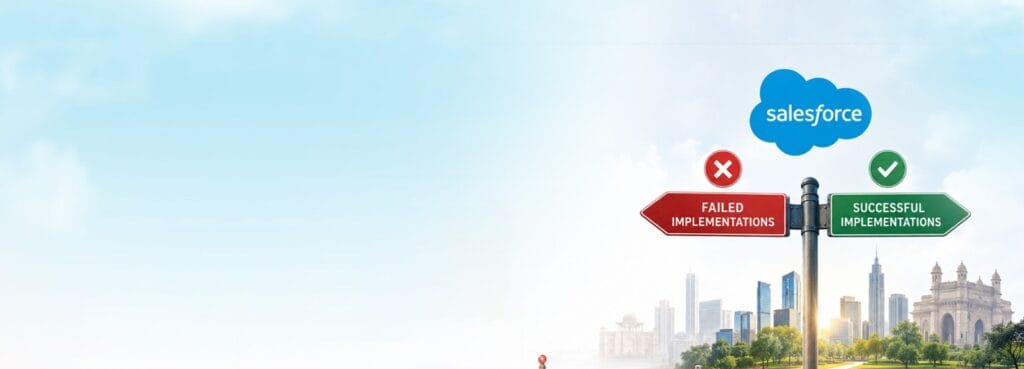 Why Salesforce Implementations Fail in India – and What the Successful Ones Do Differently