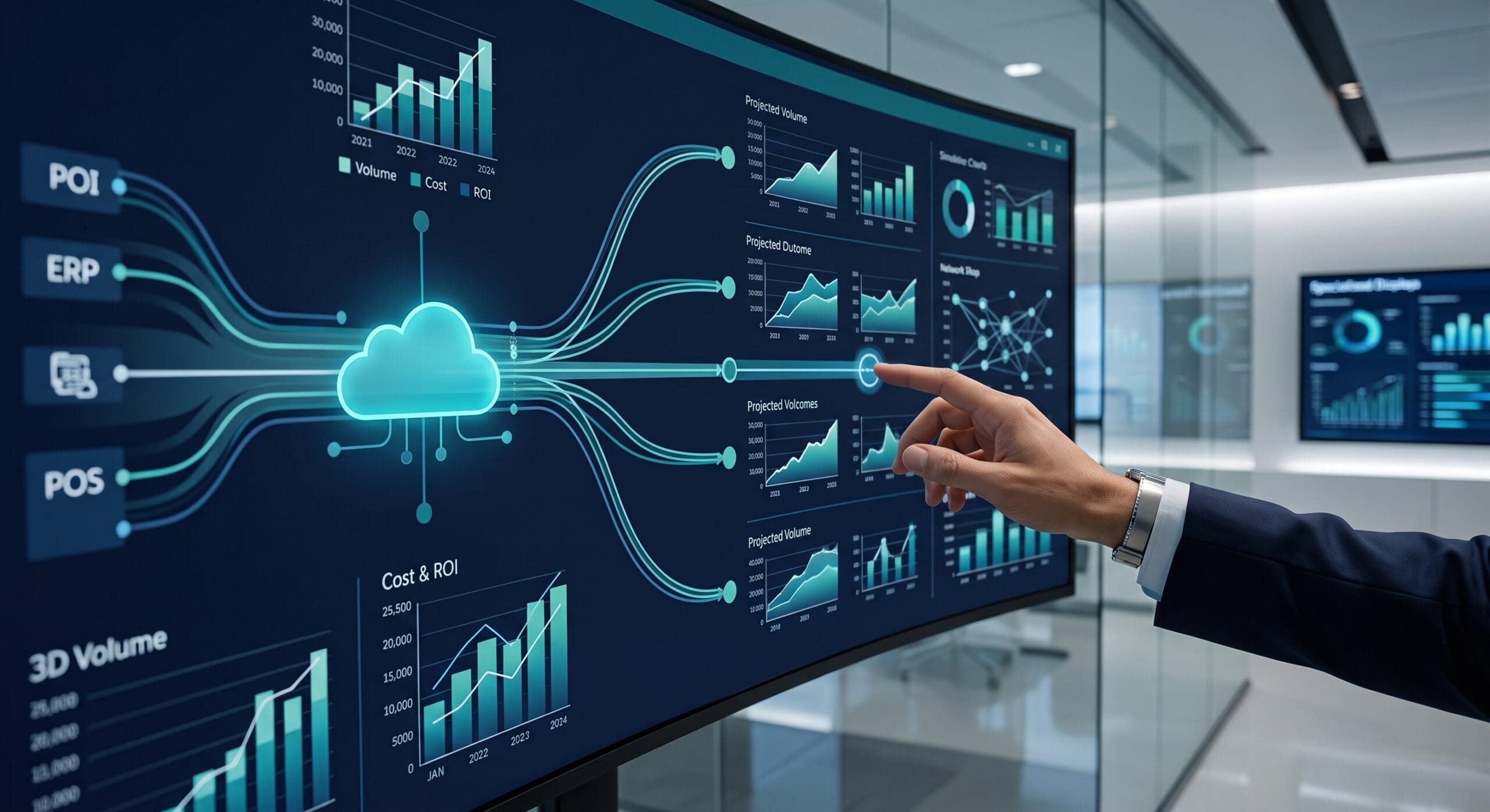 Retail brand analyzing pricing and order data as part of trade promotion analytics